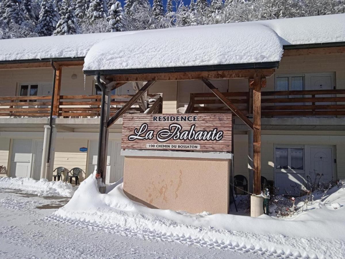 Prémanon Babaute 7, Studio Typique Au Pied Des Pistes מראה חיצוני תמונה